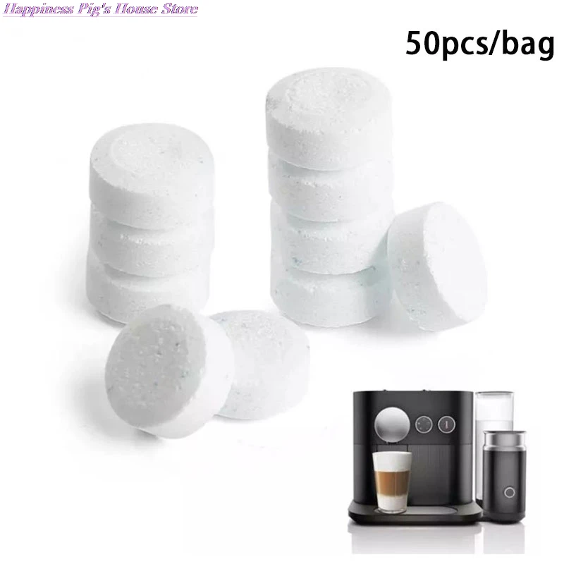 

50Pcs Professional Cleaning Tablets For Coffee Machine All-Purpose Cleaner Household Cleaning Chemicals Home Cleaning Supplies