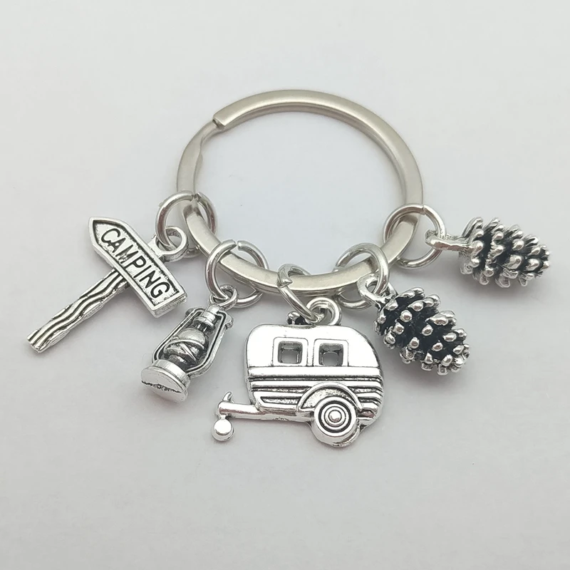 Новинка трейлер фургон для автофургона брелок кемпинга природы на открытом