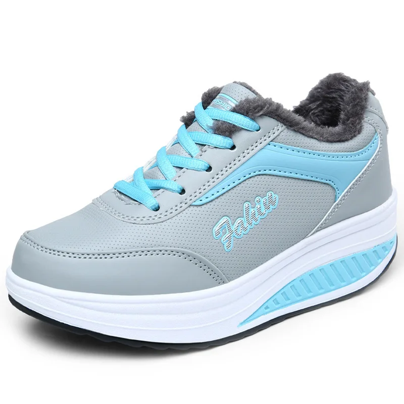 Женская обувь кроссовки на танкетке женская Вулканизированная платформе