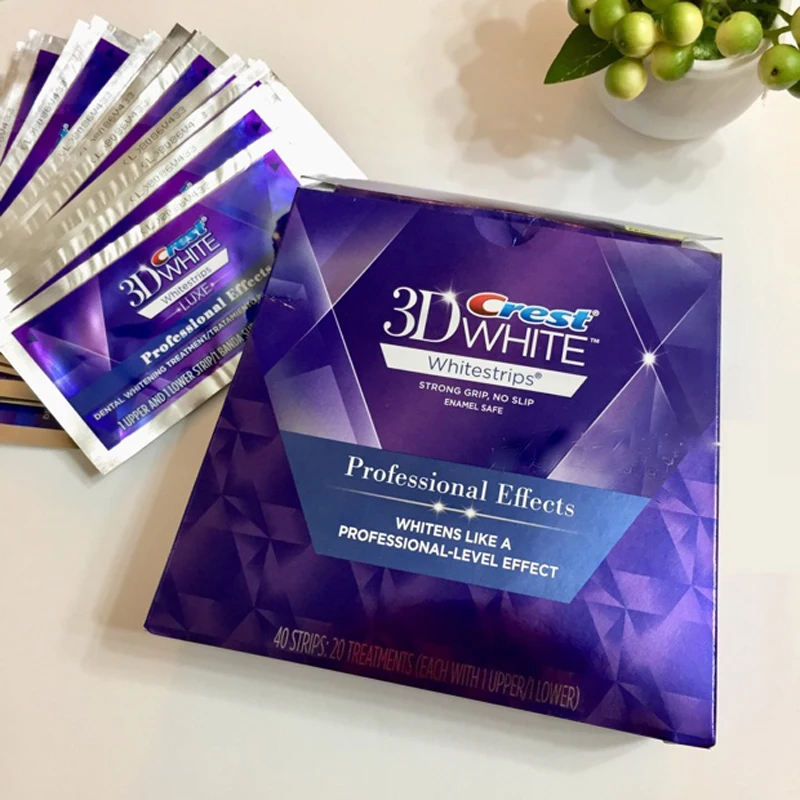 

New Package 3D N White Teeth Whitening Strips Professional Effects Whiten Tooth Dental Whitening Whitestrips