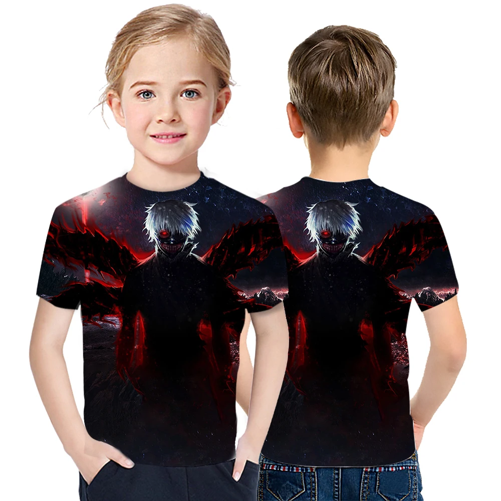 

Inception Movie Casual 3D Cotton T-Shirt Children Comfortable T-Shirt Summer Fashion Ins Style Street Loose Short Sleeve High Q