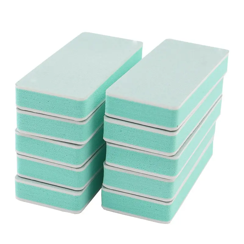 10 Pcs Nail File and Buffer Block Double Sides Buffering Files Manicure Tools Art Polisher kits | Инструменты