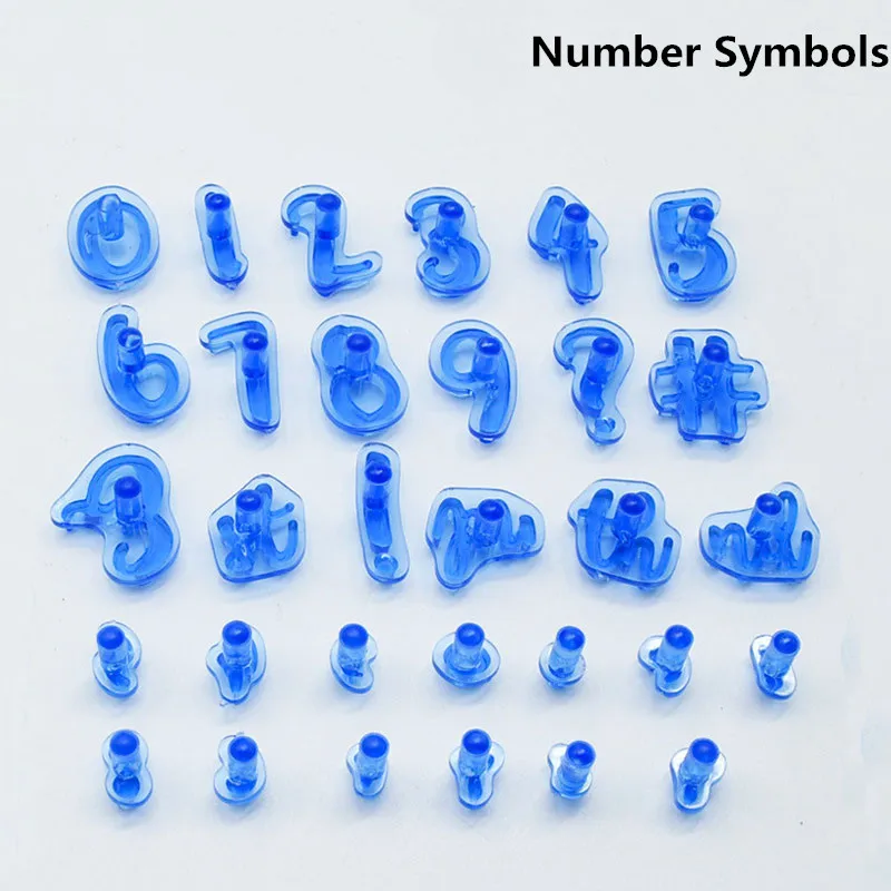 Алфавит сделай сам 3D тиснение для печенья штамп резак форма Аксессуары выпечки |