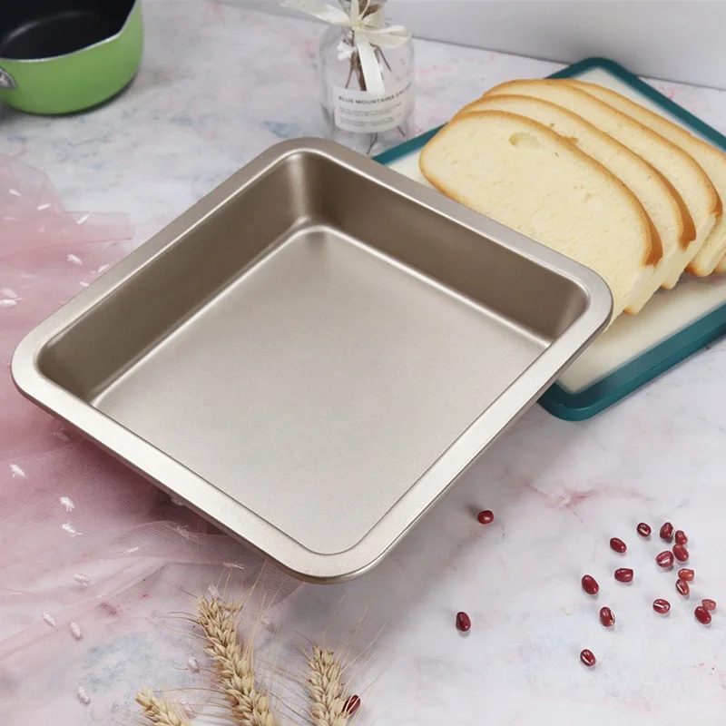 8 дюймовый квадратный лист для выпечки шеф-повара из высокоуглеродистой стали
