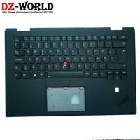 danish backlit keyboard with shell c cover palmrest upper case for lenovo thinkpad x1 yoga 3rd gen laptop 01lx787
