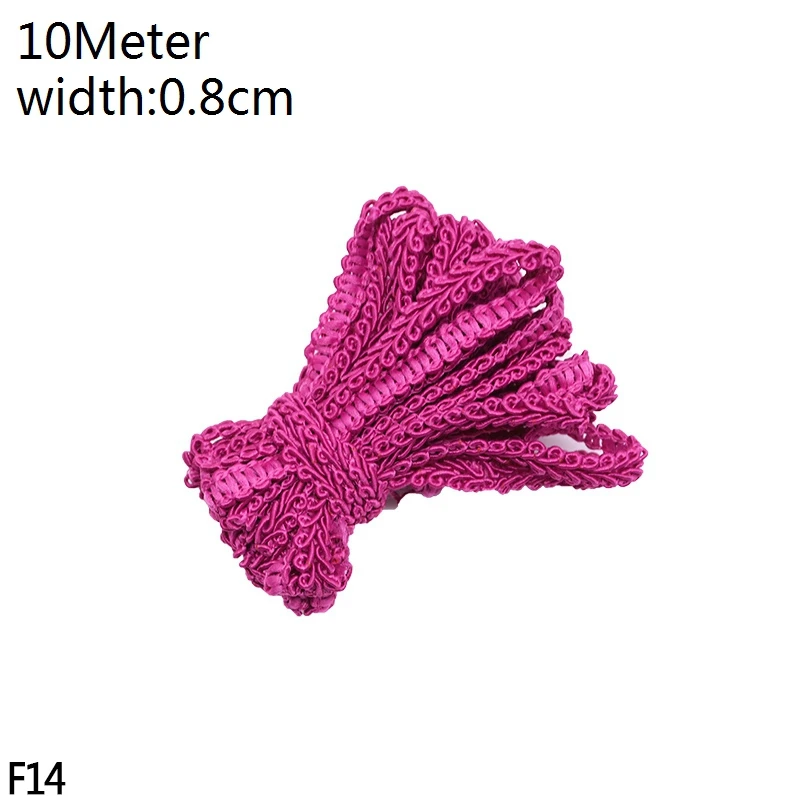 F14-10m rose red 1/3/10 ярдов ручной работы с кружевной отделкой в стиле пэчворк Материал белого и розового цветов с кружевными вставками, с узором в сердечко, лента для самодельного украшения одежды швейная фурнитура - Цвет: F14-10m rose red