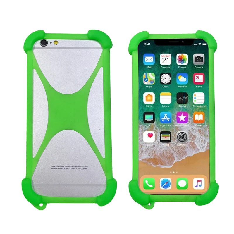 Мягкий силиконовый чехол для Danew Konnect 508 5 дюймов эластичный бампер универсальный