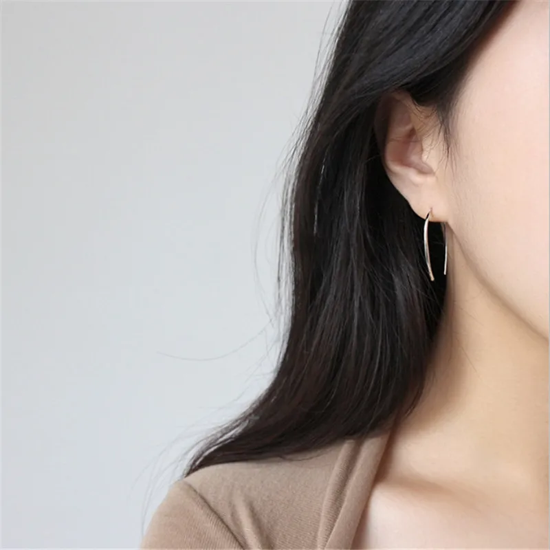 

Серьги U-образные, универсальные, корейский стиль