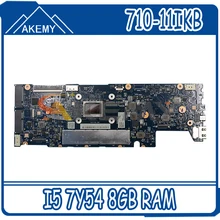 Akemy DYG21 NM-B011 For Lenovo YOGA 710-11IKB YOGA 710-11ISK Laptop Motherboard CPU I5 7Y54 8GB RAM 100% Test Work 5B20M38544