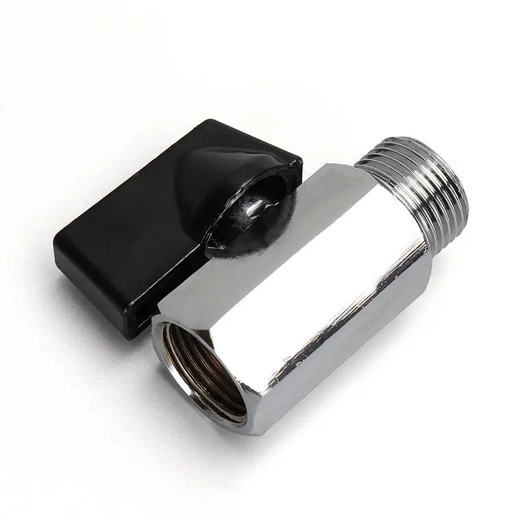 Мини латунный шаровой кран с резьбой 1/8 дюйма 1/4 3/8 1/2 | Обустройство дома