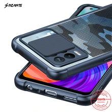 Rzants For Oppo Realme 8 Pro Oppo Realme 8  Phone Case Soft [Camouflage Lens] Protection Clear Double Casing