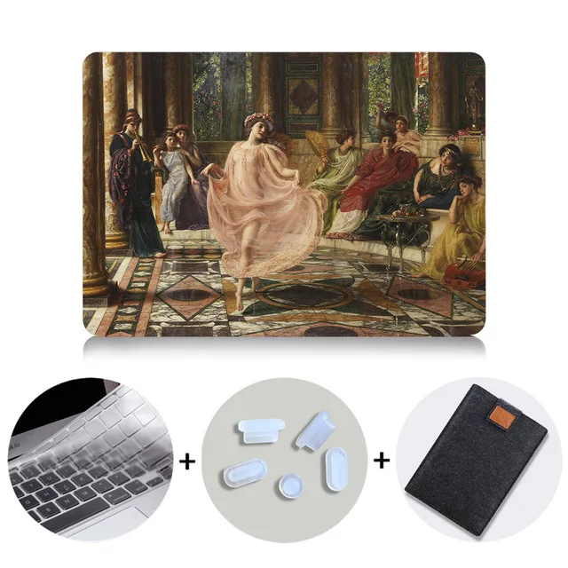 MB11 MTT чехол для Macbook Air Pro retina 11 12 13 15 Сенсорная панель классическая картина маслом ноутбук рукав для Apple macbook 13,3 дюйма Чехол - Цвет: MB11
