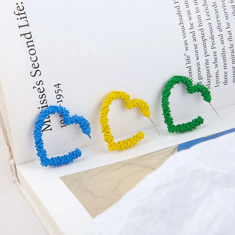 10 шт. корейские женские модные серьги для девочек матовые гвоздики с