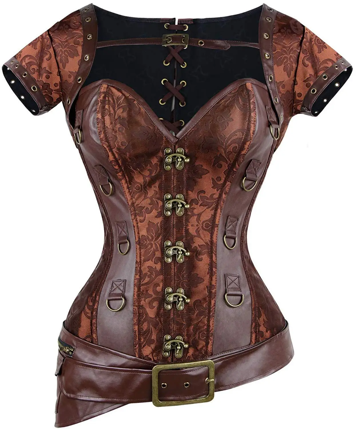 Женский спиральный стальной корсет в стиле ретро| |