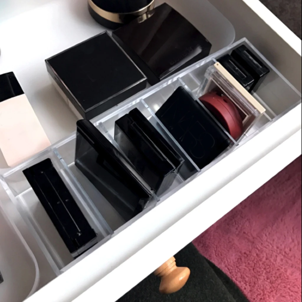 Кисть для макияжа коробка хранения CC сливки Чехол косметический держателя шкафа