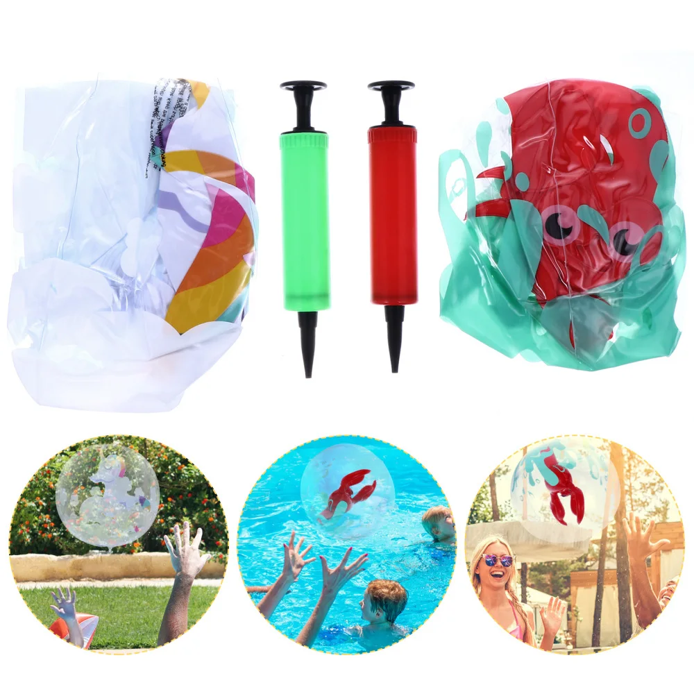 2 шт. 3d-мячи для пляжа и бассейна | Игрушки хобби