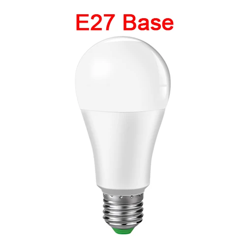 E27 Base 85-265 в 15 Вт E27 светодиодный умный Wi-Fi светильник B22 с регулируемой яркостью Wake up лампа приложение управление голосом Совместимость Google Assistant Alexa - Испускаемый цвет: E27 Base