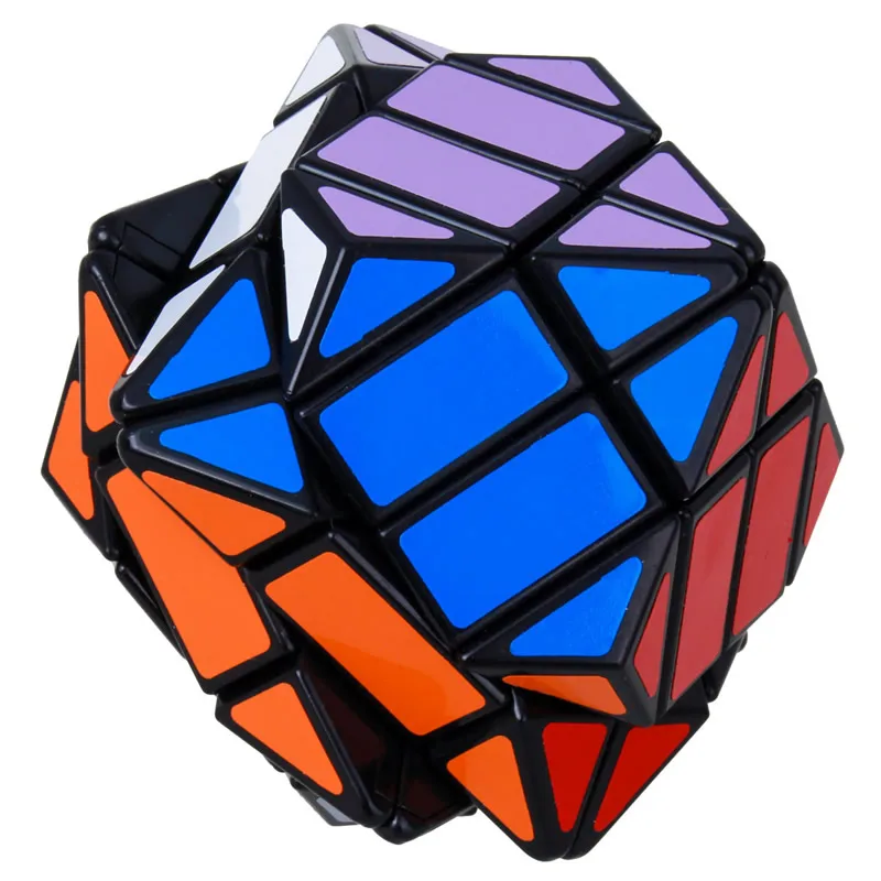 LanLan 4x4 ромбовидный Dodecahedron Алмазный магический куб Megaminxeds скоростная головоломка