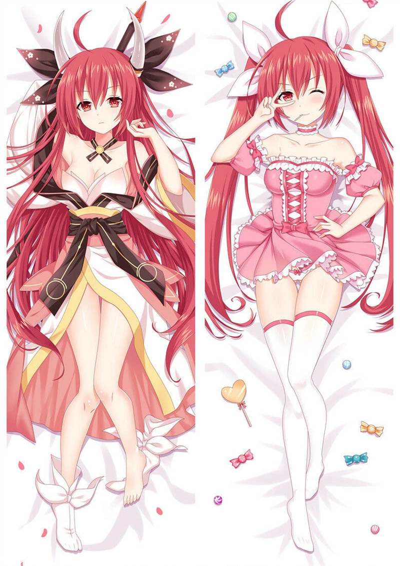 Мультфильм Дата живой Itsuka Kotori аниме девушка Dakimakura обнимает тело наволочка чехол