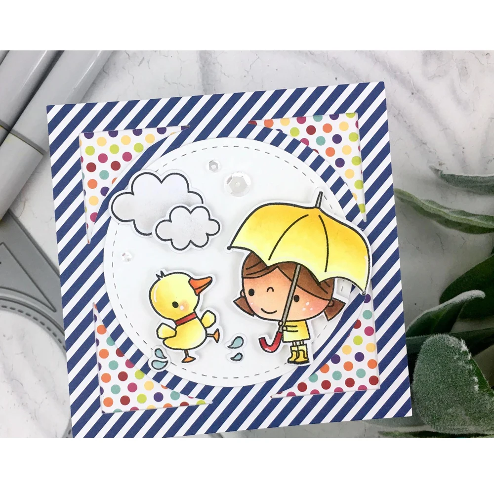 Круг в квадратной рамке металлические режущие штампы круг штамп для рамки Резы