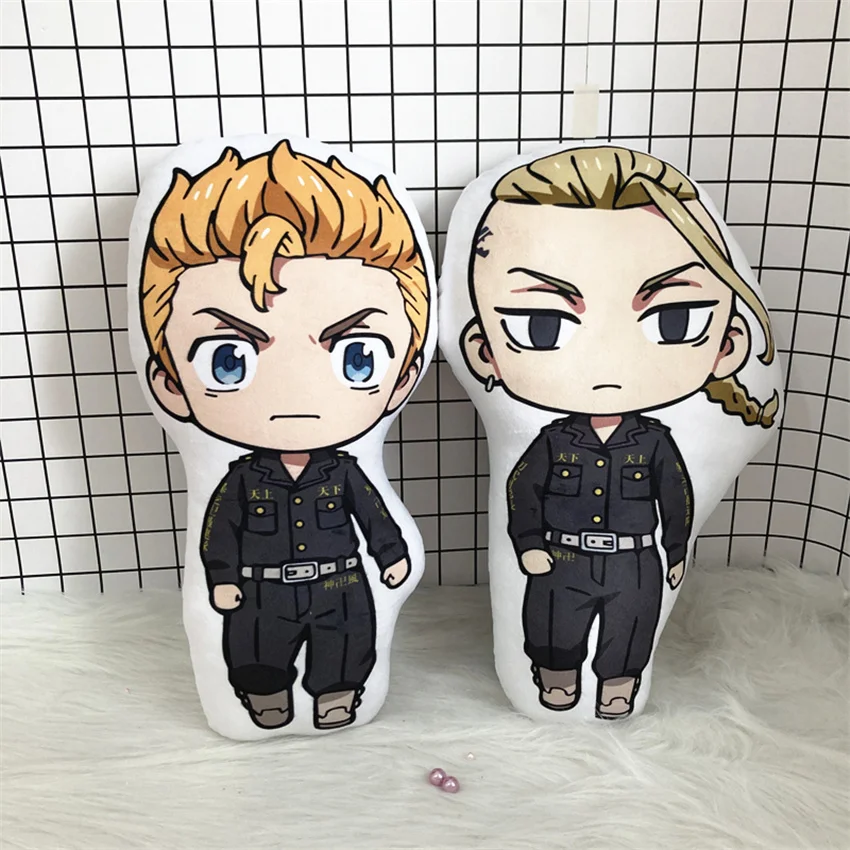 Набивная Подушка Takerlama Токийский Мстители Ken Ryuguji Haori Sano Manjirou Hanagaki Takemichi Keisuke Plushie