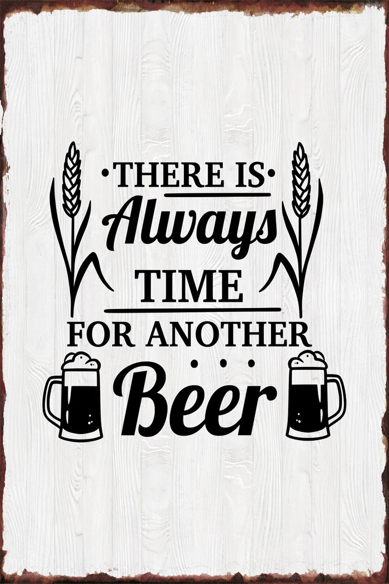 

Настенный декор для пива, декор для комнаты, Ретро винтажный металлический знак, Жестяная Табличка для творчества, для дома, клуба, мужская п...