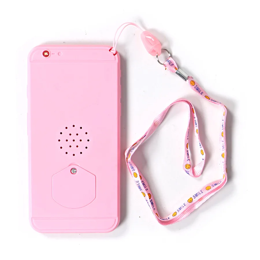 Children's Toy Musical Light-up Phone Baby Portable Telephone in Russian Chirstmas Gift Math Dummy Educational Mobile Smartphone