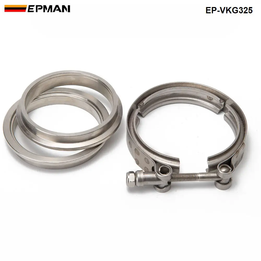 Epman GT45 Турбокомпрессор 3 25 дюйма выхлопная труба Turbo V-Band зажимы + фланец EP-VKG325 |
