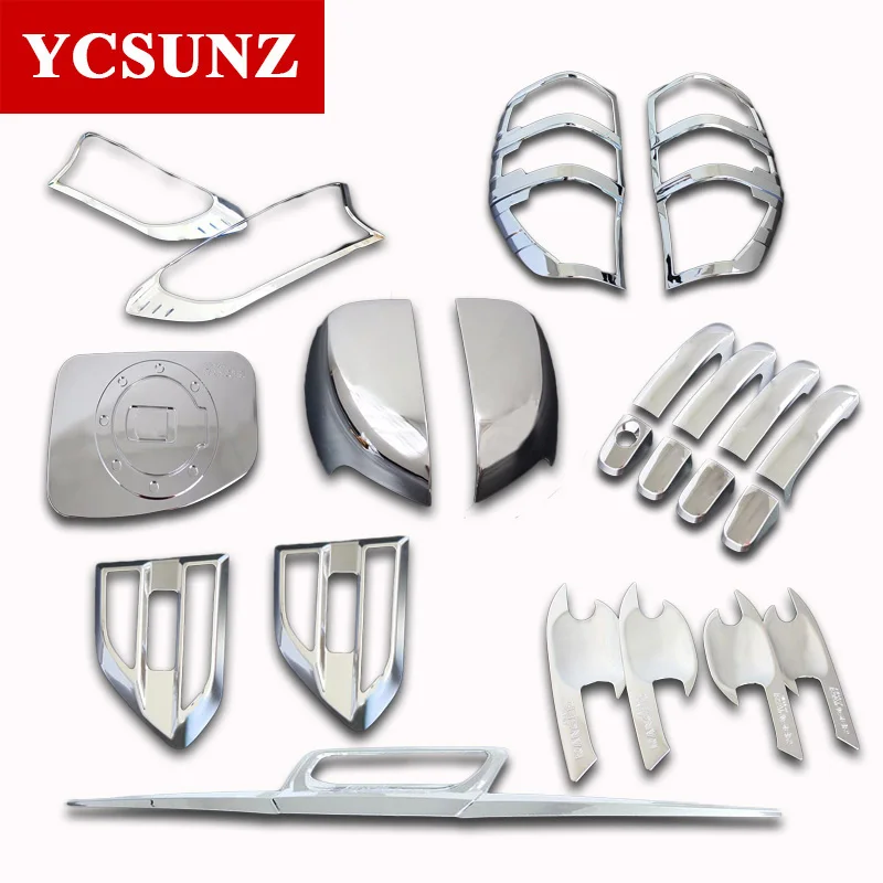 

Chrome Kits ABS Chrome Auto Accessories For FORD RANGER T7 2016-2019