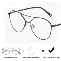 zenottic pilot prescription progressive glasses men anti blue light photochromic optical eyewear myopia reading eyeglasses frame