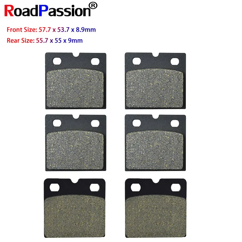 

Motorcycle Parts Front Rear Brake Pads Disks For BMW K75 K75 RT K75 S K100 K100 LT K100 RS K100 RT K 100 1988-1995