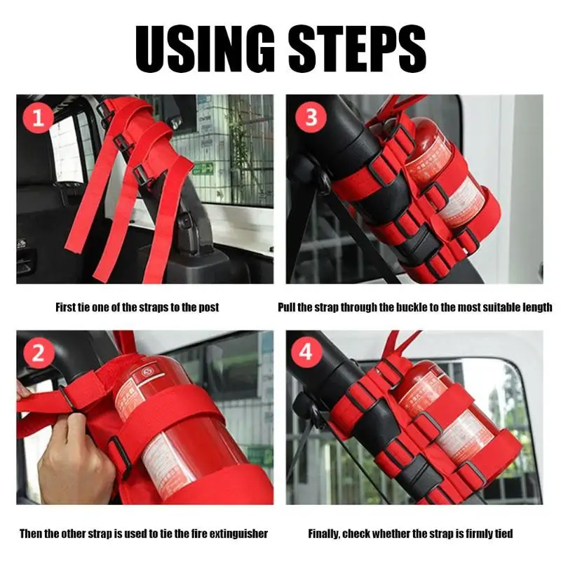 Автомобильный рулонный огнетушитель автомобильный фиксированный держатель