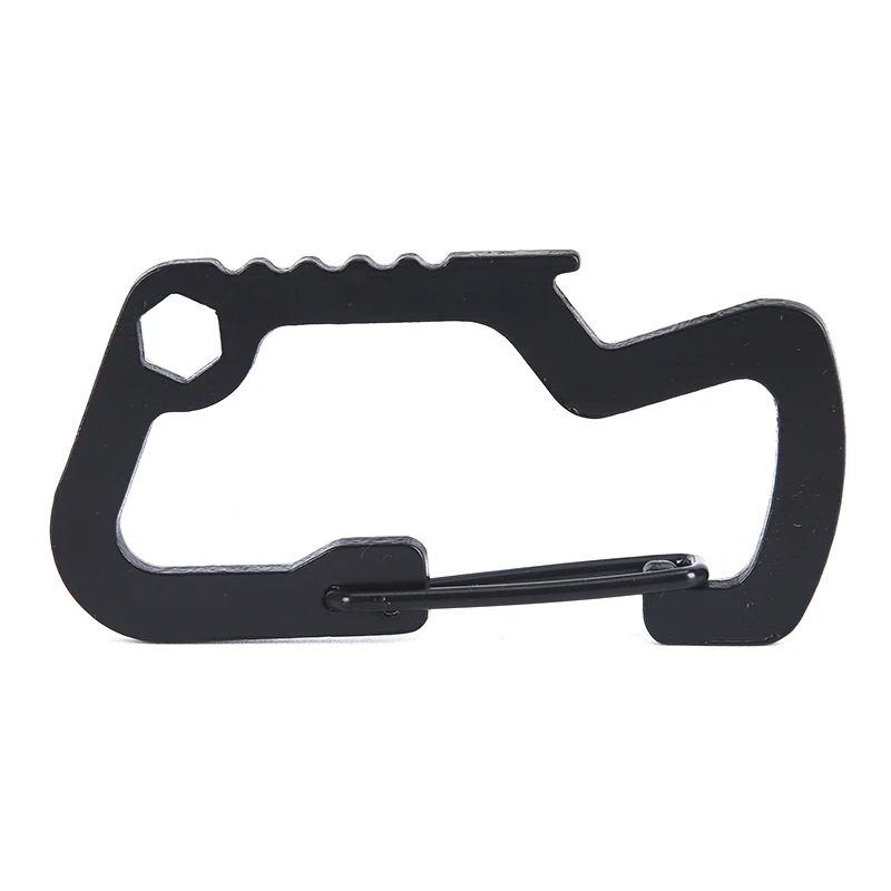 1 шт. защитный мульти инструменты Карабин брелок для ключей дорожная Бутылка