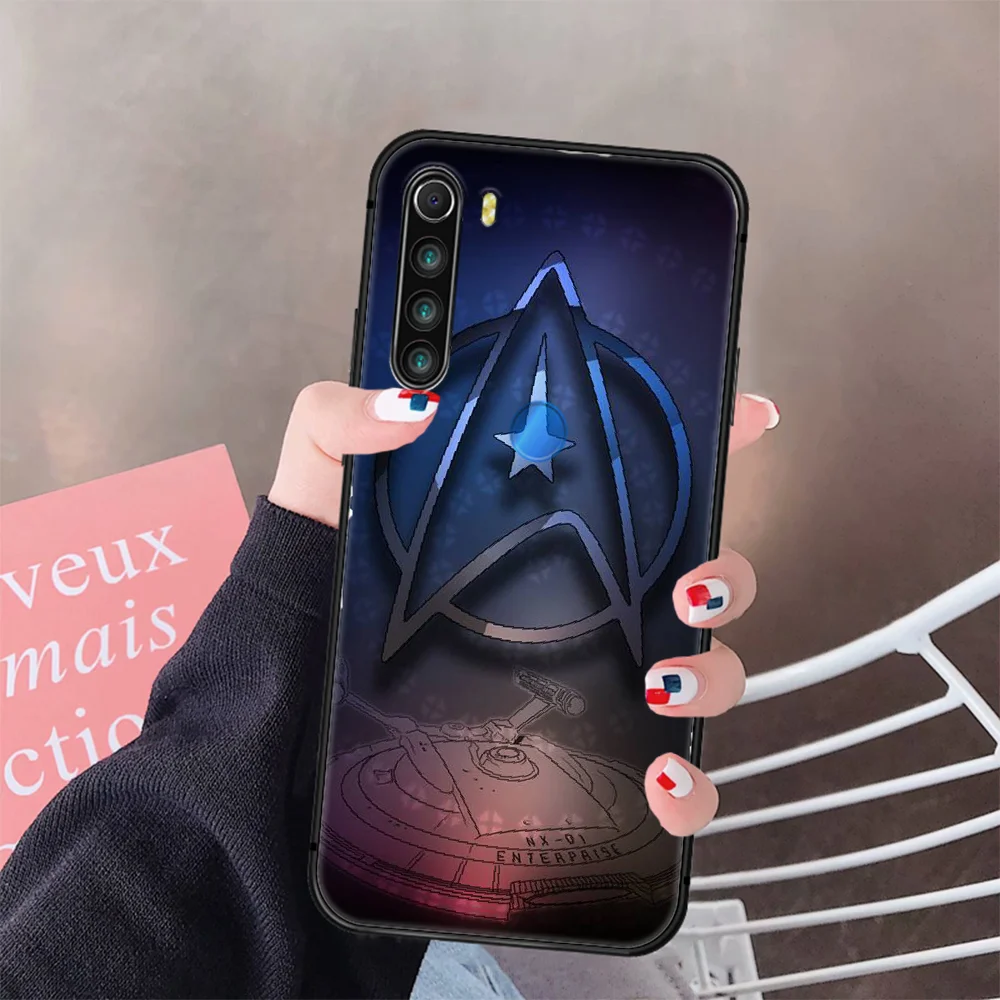 

Star Trek Colorful Rocket logo Phone Case Cover Hull For XIAOMI Redmi 7a 8a S2 K20 NOTE 5 5a 6 7 8 8t 9 9s Pro Max black Hoesjes