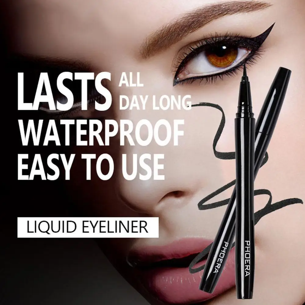 PHOERA 6 цветов Подводка для глаз водостойкая блестящая подводка красочная жидкая