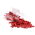 Ниппели для велосипедных ниппелей 6 х14 мм, 100 шт., высокопрочные, из алюминиевого сплава, цветные