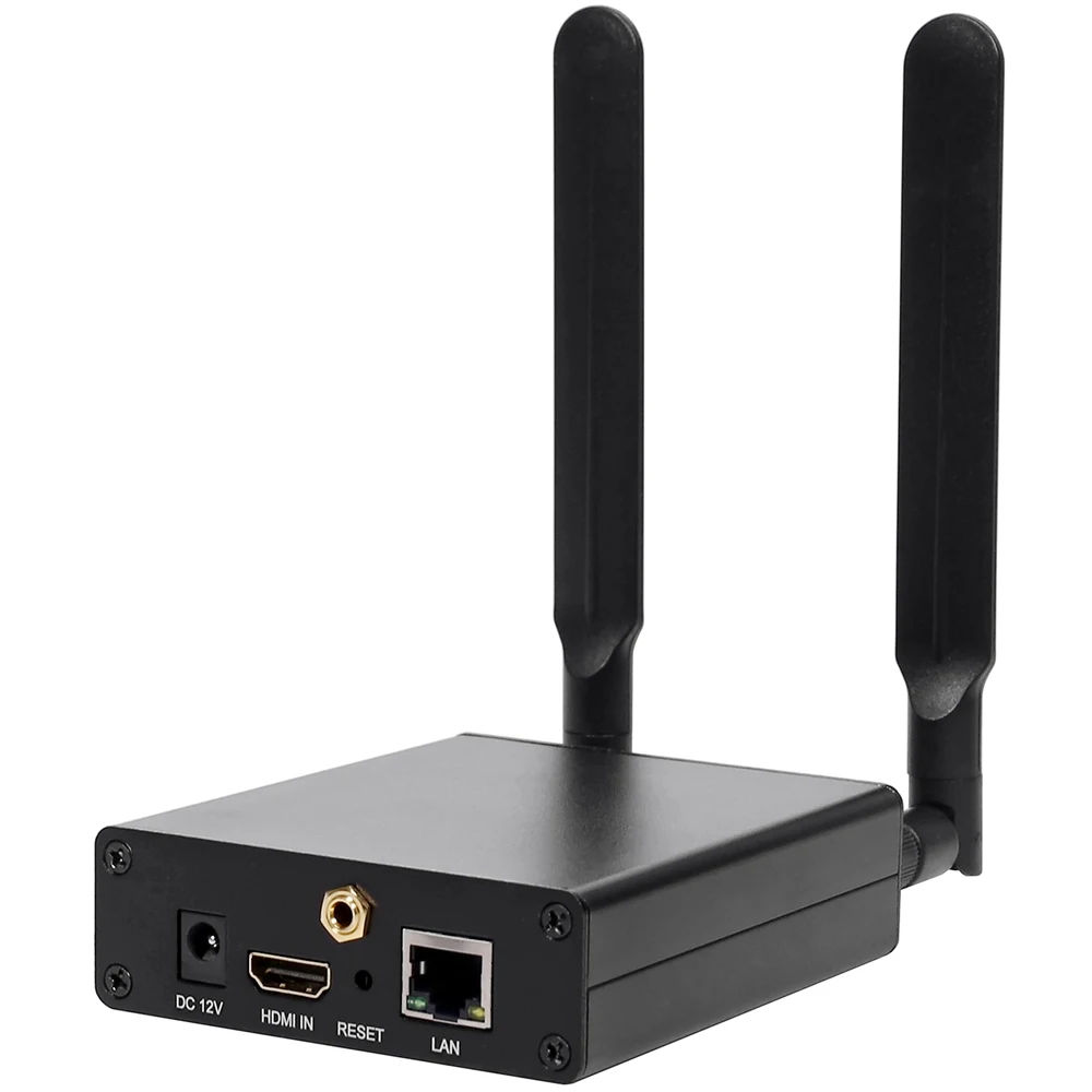 HEVC H.265 H.264 Вай-Фай HDMI видео RTSP RTMP HD Передатчик Датчик Live широковещательный кодер