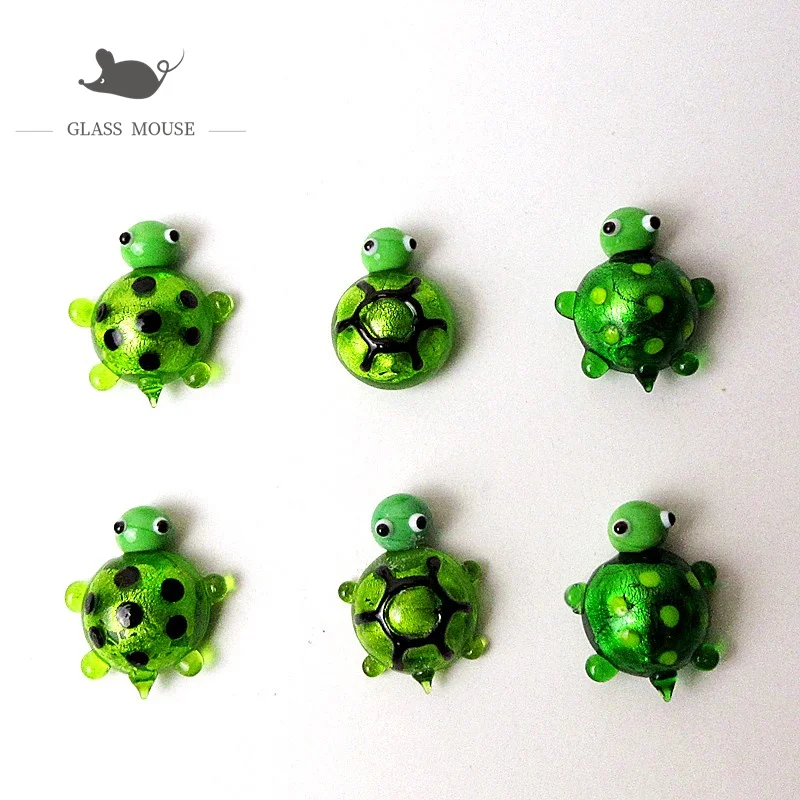 8 шт. декоративные фигурки миниатюрная статуя крокодила с плоским дном в стиле