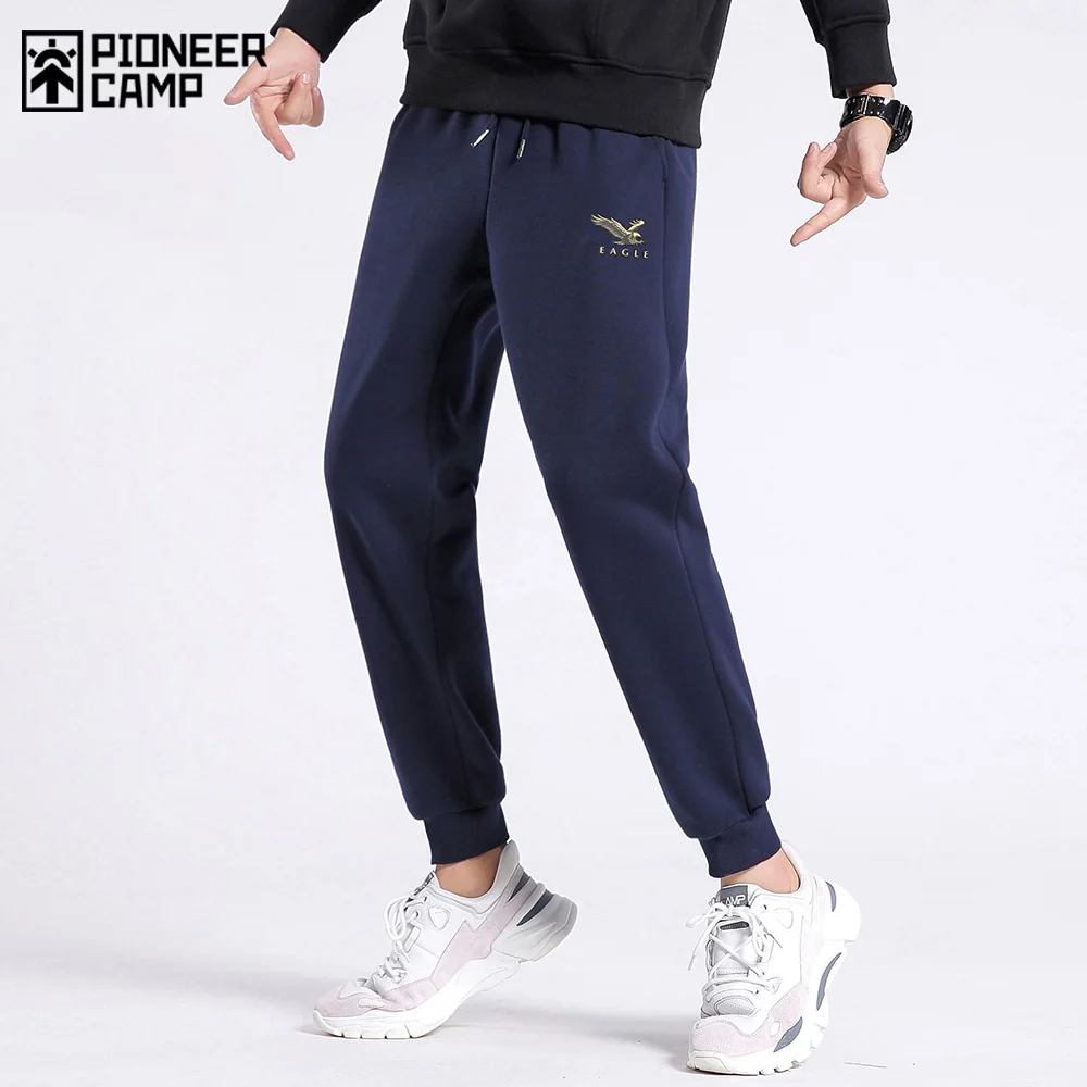 

Штаны спортивные мужские зимние из 100% хлопка, на флисе, XZK04023130H