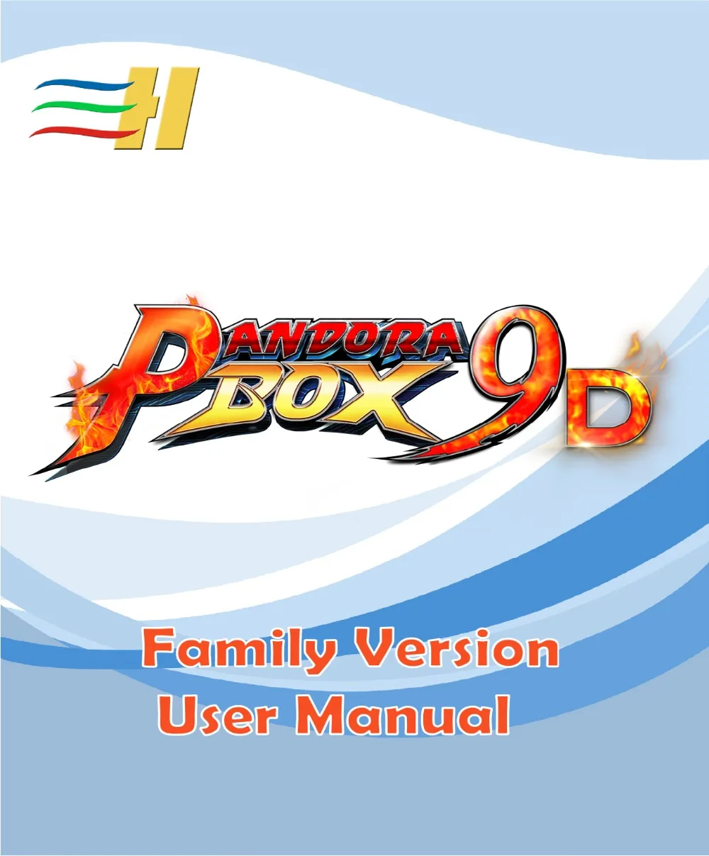 Pandora's Box 9D 2500 аркадная игровая консоль для ТВ ПК PS3 монитор Поддержка HDMI VGA USB с паузой Pandora видео аркадная машина