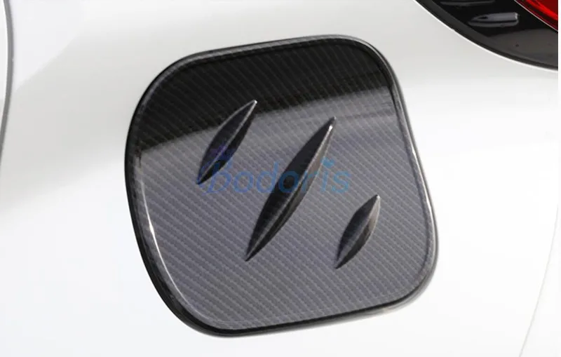 fuel tank cap Для Toyota C-HR CHR C HR углеродное волокно противотуманная фара ручка боковое крыло заднего вида крышка автомобиля Стайлинг Аксессуары - Цвет: fuel tank cap