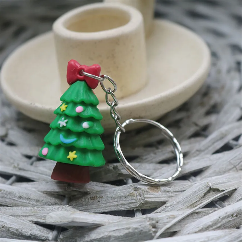 Счастливого Рождества падение украшения Санта-Клаус лося брелок Снеговик