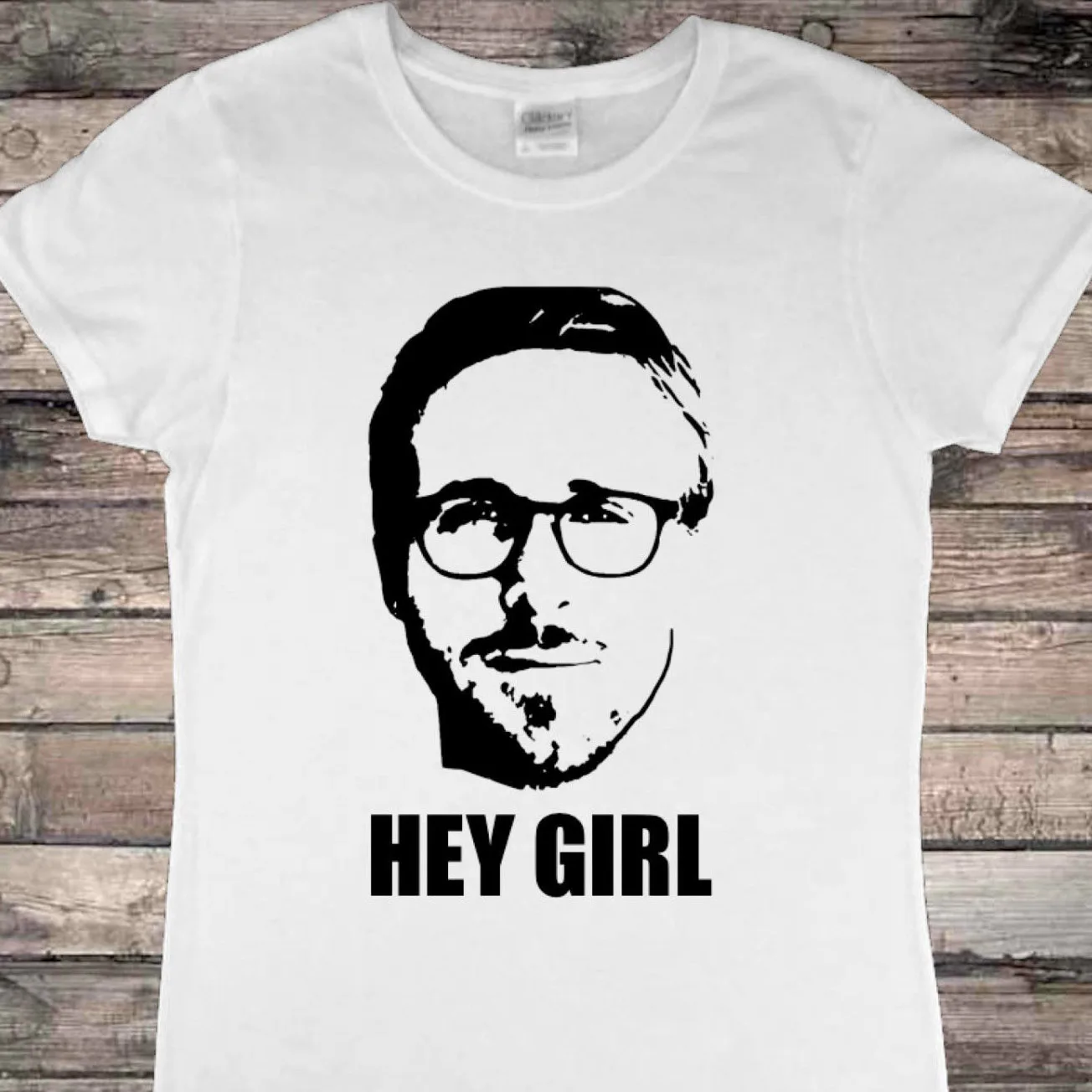 Женская футболка Ryan Gosling Hey Girl Забавный бренд Femme хлопковая хипстерская