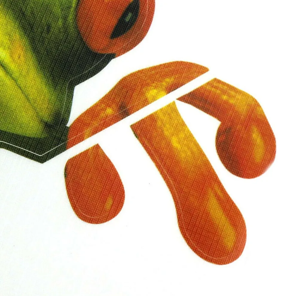 3D мультяшный Пеп лягушка грузовик окно наклейка автомобильная клейкая