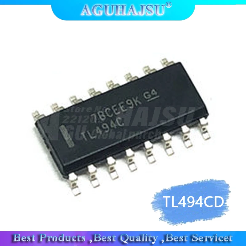 10 шт. 100% новый TL494CD TL494CDR TL494C TL494 SOP16 оригинальный чип BGA чипсет | Электронные