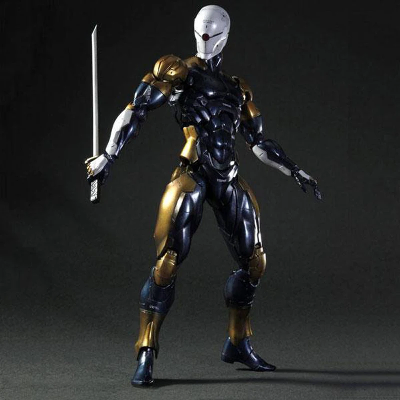 Play Arts Metal gear Solid Gray Fox фигурка модель игрушки 24 см
