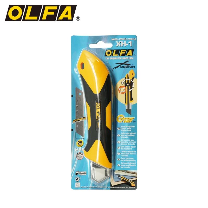 

OLFA imported from Japan 25mm super heavy 196B extra large rotary thin plate cutting multi-purpose knife XH-1