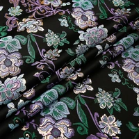 hy jacquard brocade fabric light luxury sewing materials for satin dress exquisite pattern fabrics by the meter cloth fabric