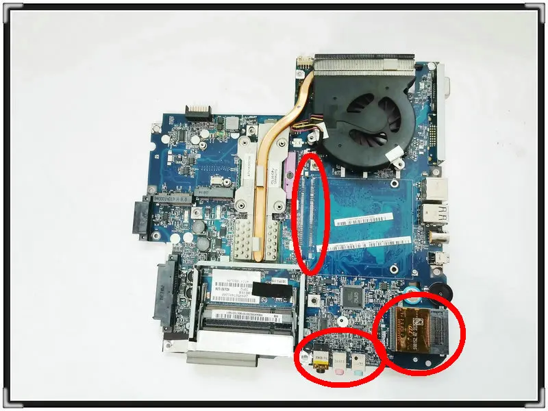 Материнская плата для Acer 5715Z 5315 ICL50 LA 3551P + радиатор процессор = ICW50 3581P подходит
