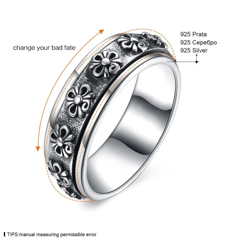 Стильные серебряные винтажные кольца GOMAYA в стиле панк для мужчин уникальное
